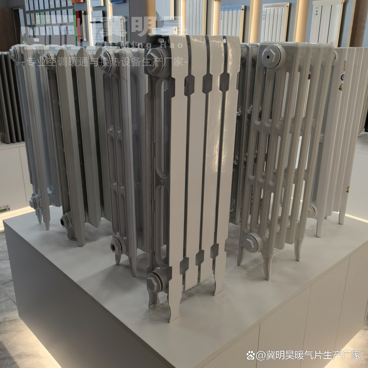 铸铁散热器组成与安装